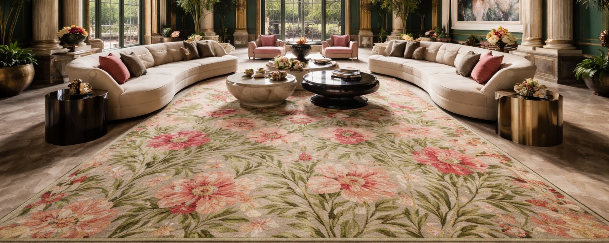 15 Beautiful Floral Area Rugs for Spring & Summer Homes